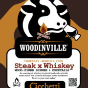 Thu 3/5 @ 7pm – Woodinville x Cicchetti STEAK + WHISKEY Dinner